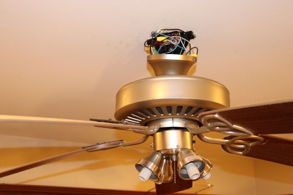 Hanging Fan Installation